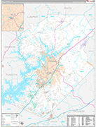 Hall Wall Map Premium Style