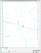 Hamilton Wall Map Premium Style