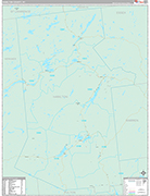 Hamilton Wall Map Premium Style