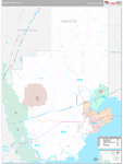 Hancock Wall Map Premium Style