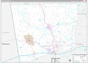 Haralson Wall Map Premium Style