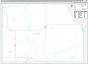 Harper Wall Map Premium Style