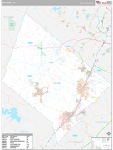 Hays Wall Map Premium Style