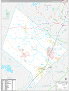 Hays Wall Map Premium Style