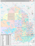Hennepin Wall Map Premium Style