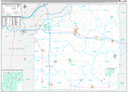 Henry Wall Map Premium Style