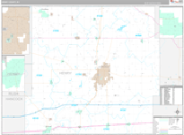 Henry Wall Map Premium Style