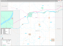 Henry Wall Map Premium Style