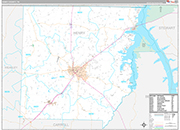 Henry Wall Map Premium Style