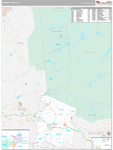 Herkimer Wall Map Premium Style