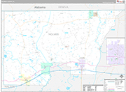 Holmes Wall Map Premium Style