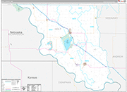 Holt Wall Map Premium Style