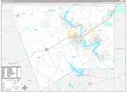 Hood Wall Map Premium Style