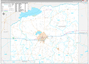 Hopkins Wall Map Premium Style