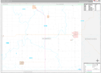 Howard Wall Map Premium Style