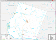 Howard Wall Map Premium Style