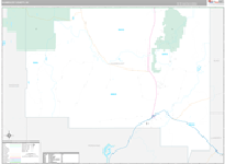 Humboldt Wall Map Premium Style