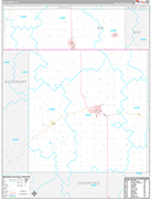 Ida Wall Map Premium Style