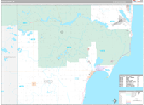 Iosco Wall Map Premium Style