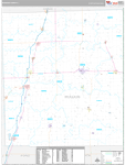 Iroquois Wall Map Premium Style