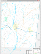 Itawamba Wall Map Premium Style