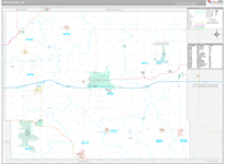 Jasper Wall Map Premium Style