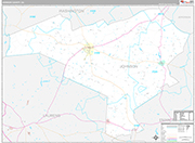 Johnson Wall Map Premium Style