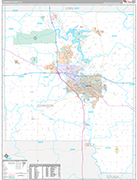 Johnson Wall Map Premium Style