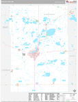 Kandiyohi Wall Map Premium Style