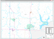 Kay Wall Map Premium Style