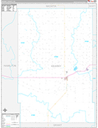 Kearny Wall Map Premium Style