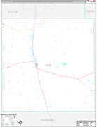 King Wall Map Premium Style