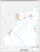 Kings Wall Map Premium Style