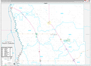 Kittson Wall Map Premium Style