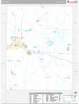 Knox Wall Map Premium Style