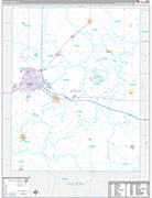 Knox Wall Map Premium Style