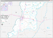 Knox Wall Map Premium Style