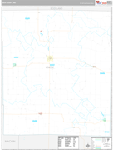 Knox Wall Map Premium Style