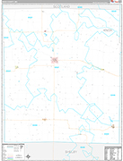 Knox Wall Map Premium Style