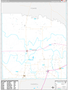 Knox Wall Map Premium Style