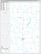 Kossuth Wall Map Premium Style