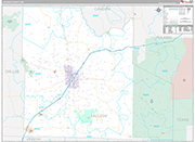 Laclede Wall Map Premium Style