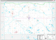 Lagrange Wall Map Premium Style