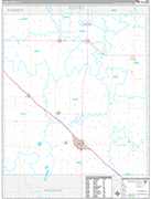 Lamb Wall Map Premium Style