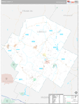 Lamoille Wall Map Premium Style