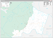 Lee Wall Map Premium Style