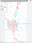 Lee Wall Map Premium Style