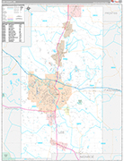 Lee Wall Map Premium Style