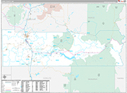 Lewis Wall Map Premium Style