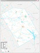 Limestone Wall Map Premium Style